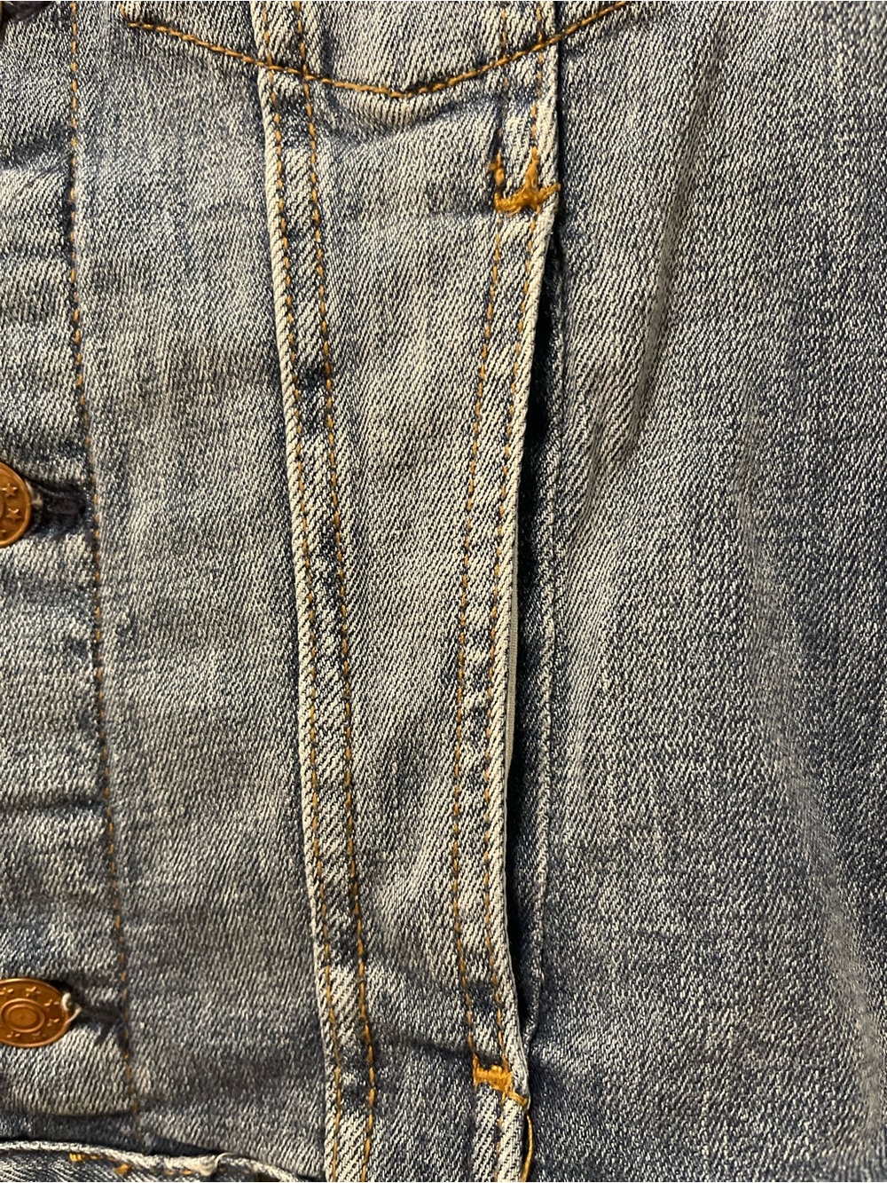 Hand Embroidered Blue Denim Jacket - Women - Picture 6 of 13